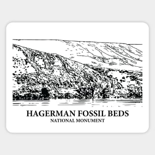 Hagerman Fossil Beds National Monument Sticker